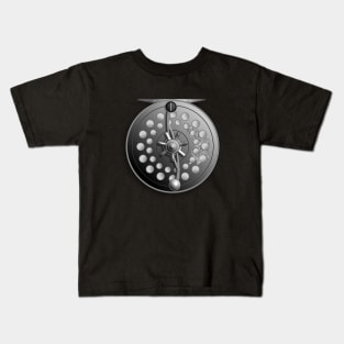 B&W Graphic Reel IV Kids T-Shirt